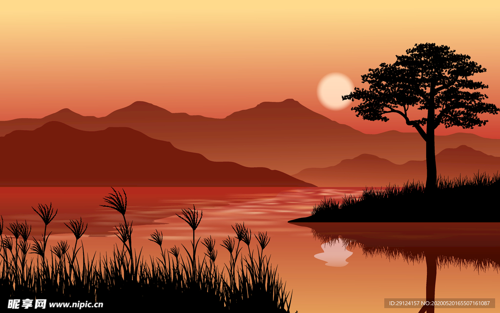 风景插画