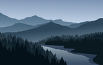 风景插画