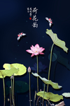 新中式底纹背景