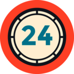 24小时图标