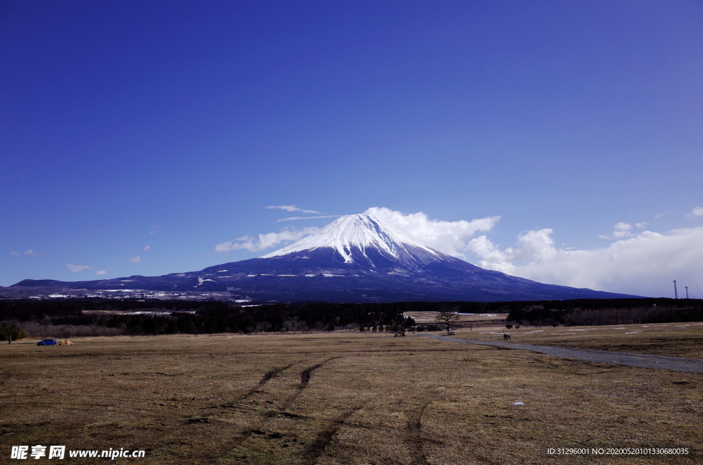 日本富士山风光