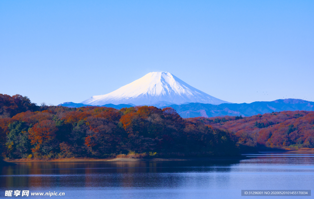 日本富士山风光