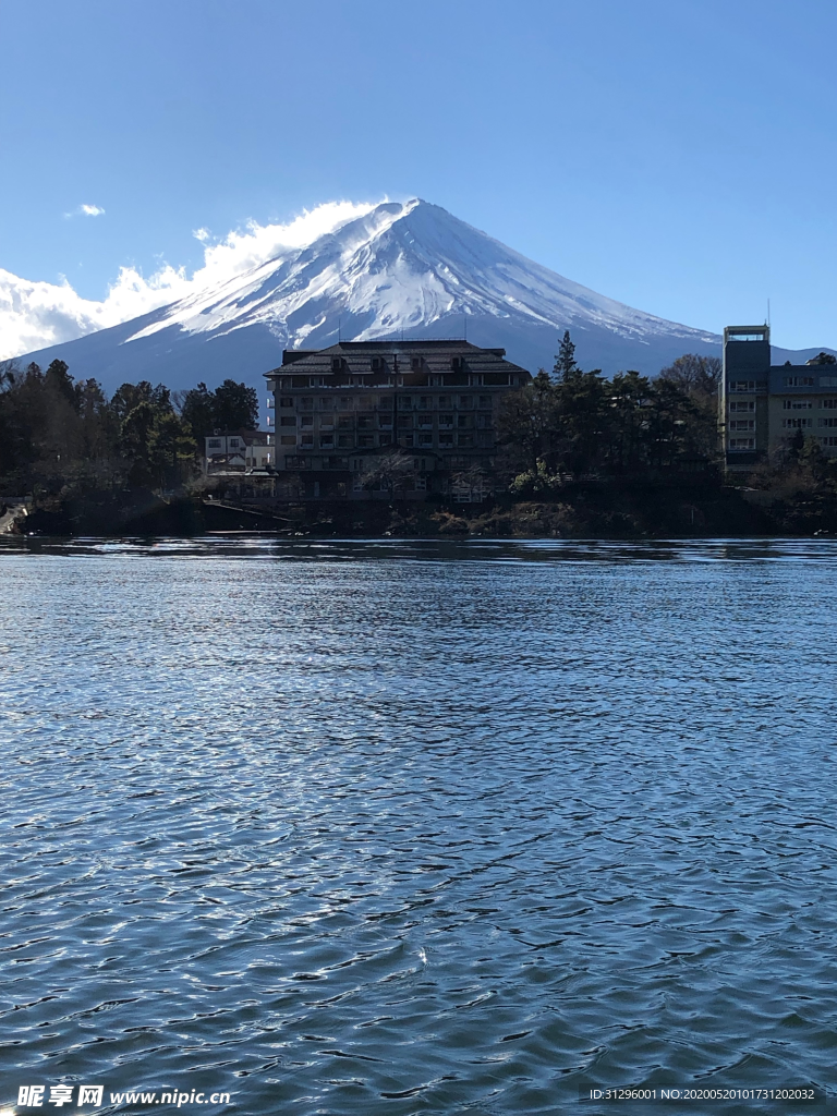 日本富士山风光