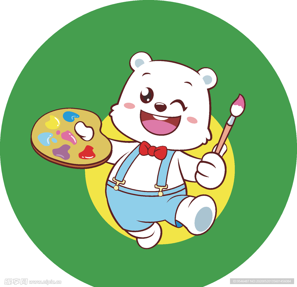 卡通 小熊