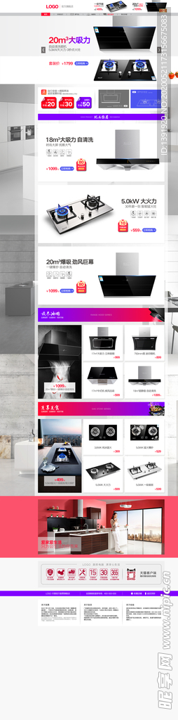 电商首页 厨房电器 PC首页