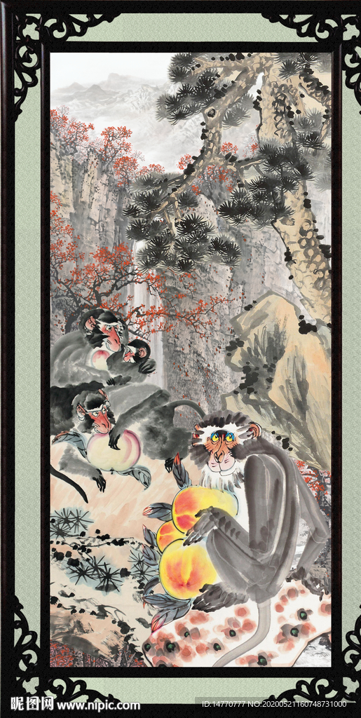 金猴迎春