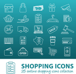 线条图标 线条icon 简洁图