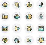 线条图标 线条icon 简洁图
