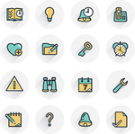 线条图标 线条icon 简洁图