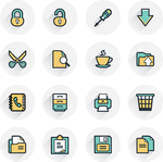 线条图标 线条icon 简洁图