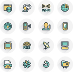 线条图标 线条icon 简洁图