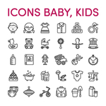 线条图标 线条icon 简洁图