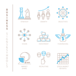 线条图标 线条icon 简洁图