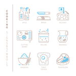 线条图标 线条icon 简洁图