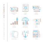 线条图标 线条icon 简洁图