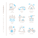 线条图标 线条icon 简洁图