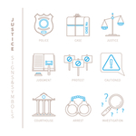 线条图标 线条icon 简洁图