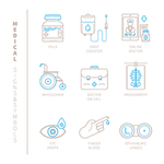 线条图标 线条icon 简洁图