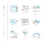 线条图标 线条icon 简洁图