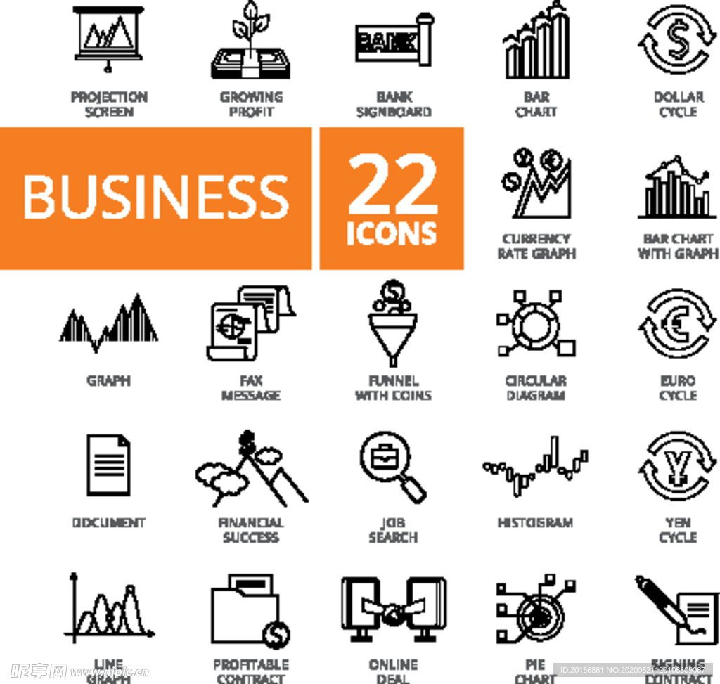 线条图标 线条icon 简洁图