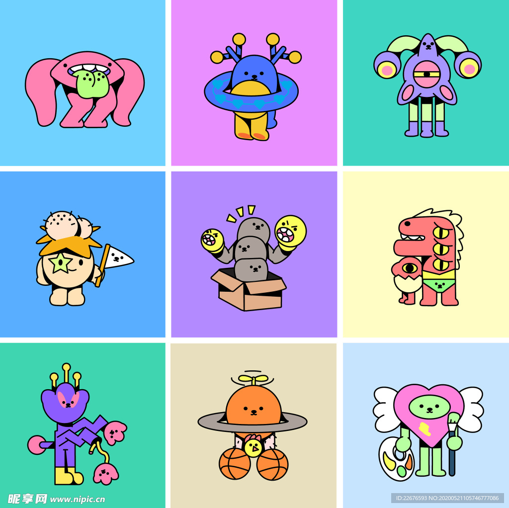 插画小可爱