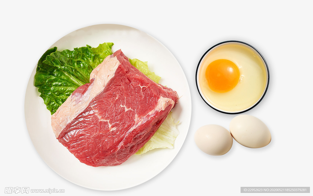 猪肉与鸡蛋