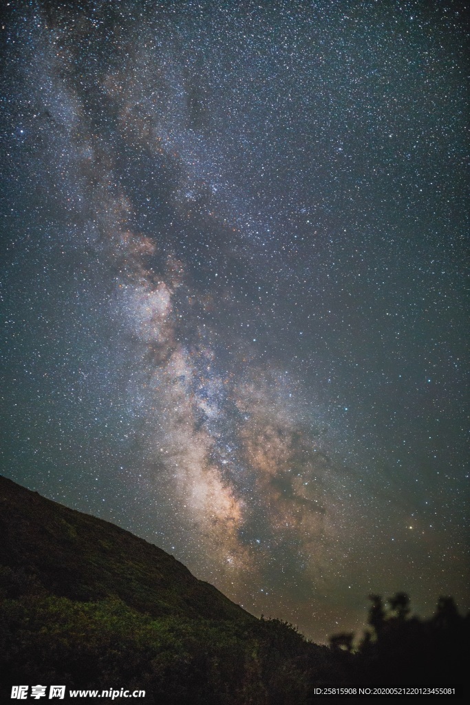 星空宇宙夜空图片
