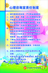 心理咨询室  展板  开心