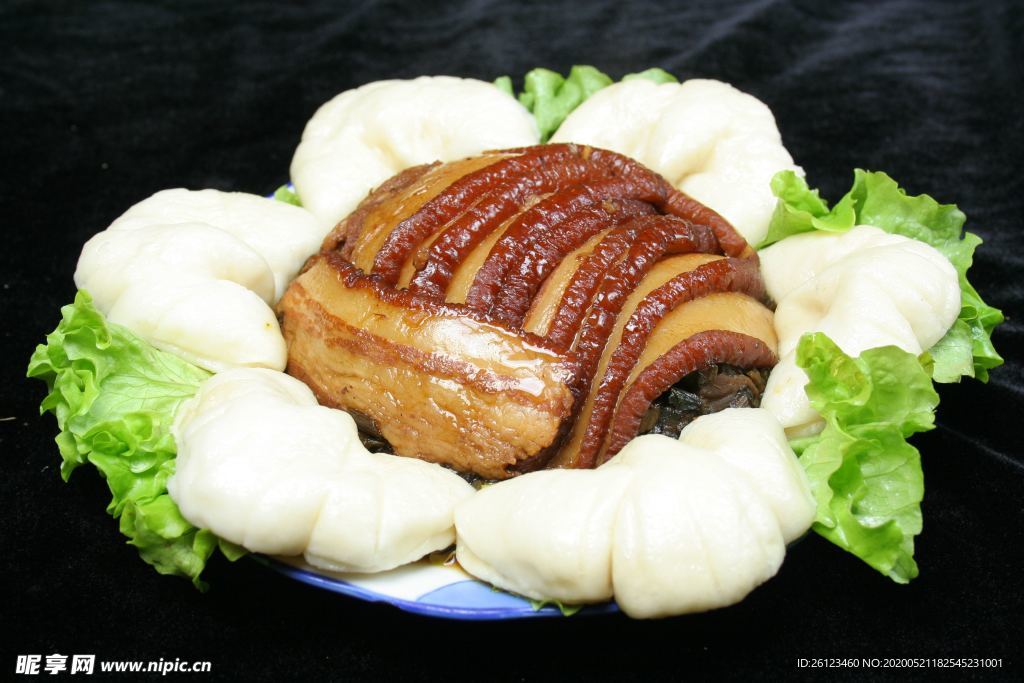馒头包扣肉