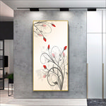 花卉玄关画