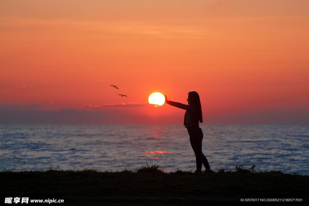 夕阳