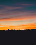 晚霞 天空