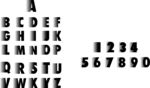 艺术字母与数字