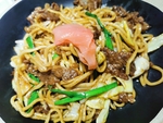 日式照烧肥牛炒面