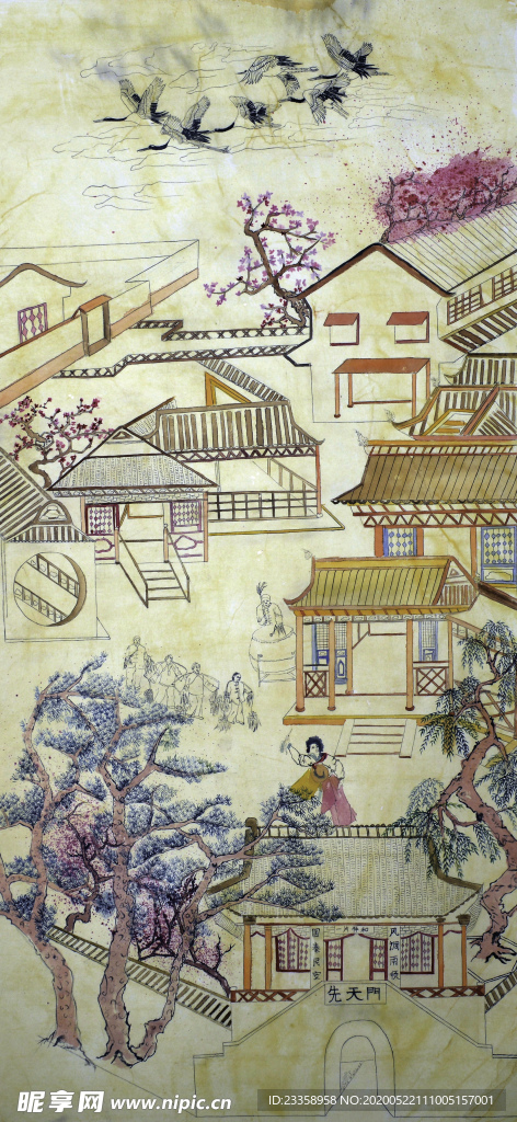 中国画 家乡