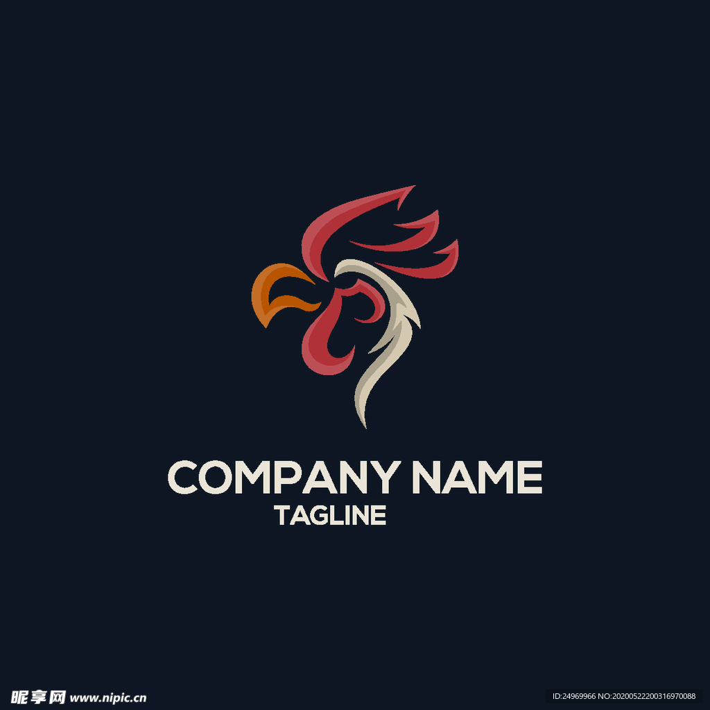 公鸡图标