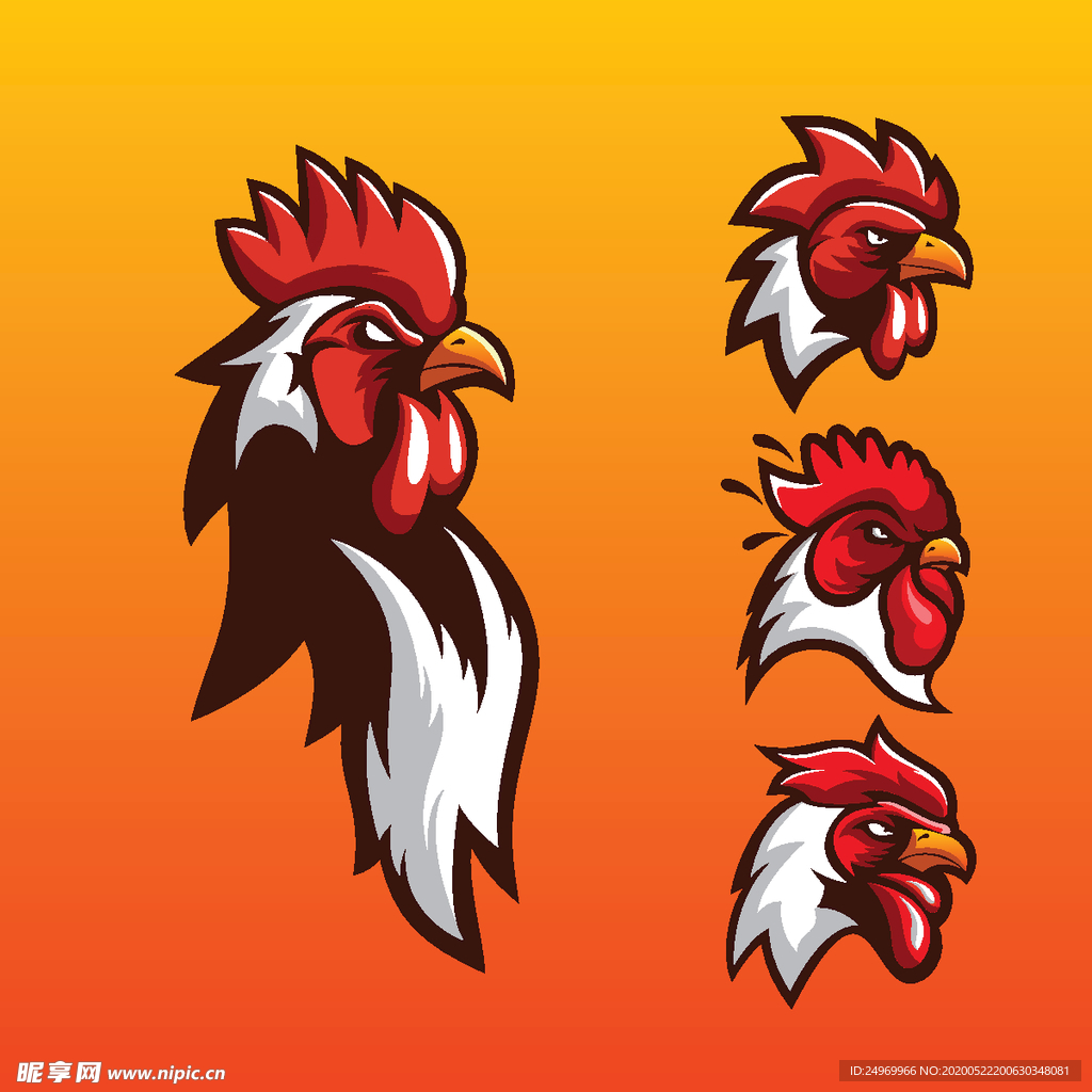 公鸡图标
