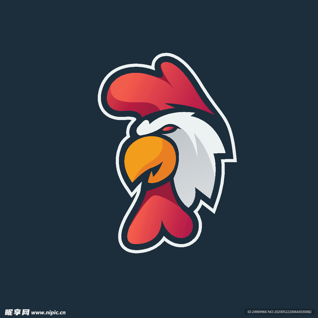 公鸡图标