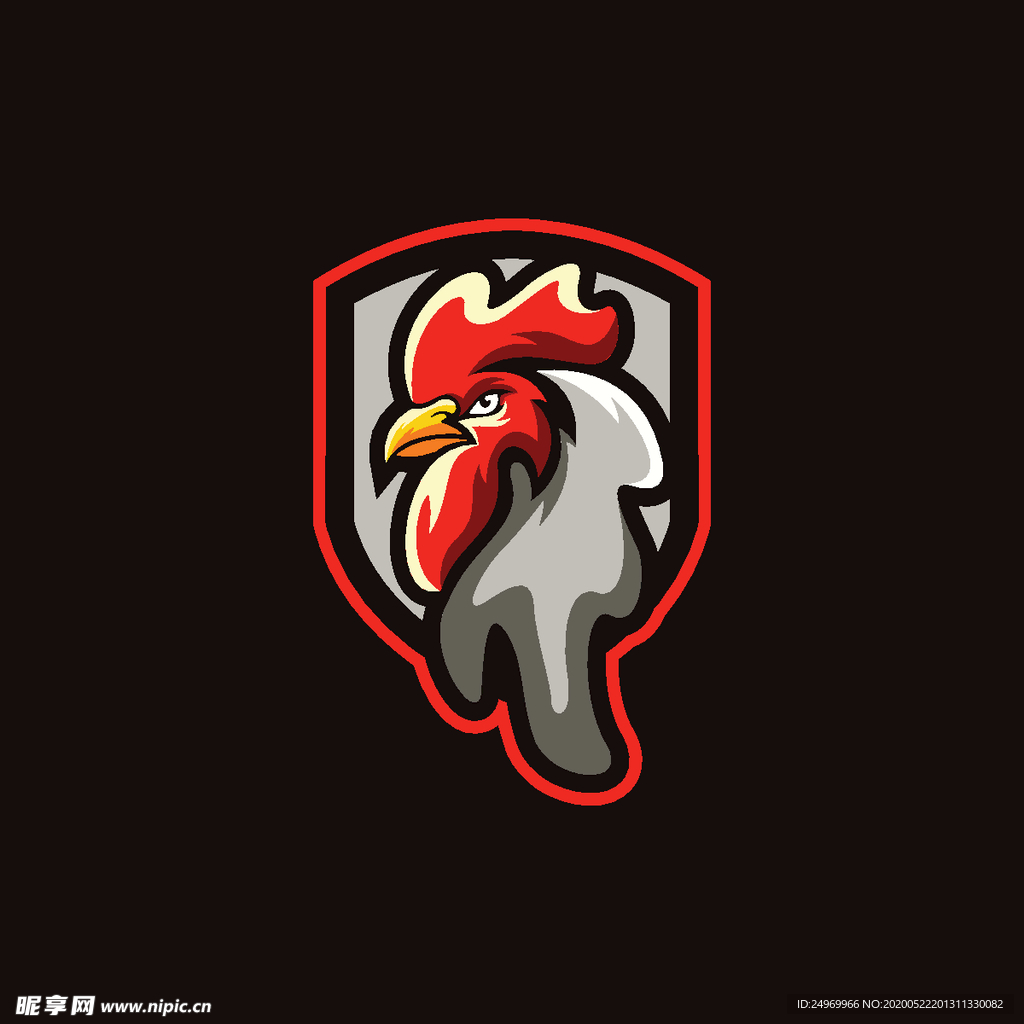公鸡图标