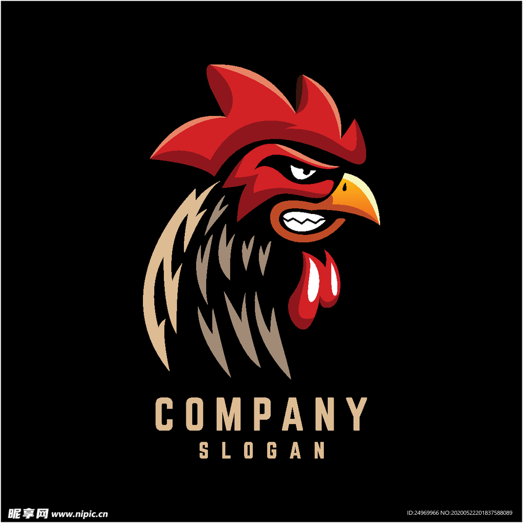 公鸡图标