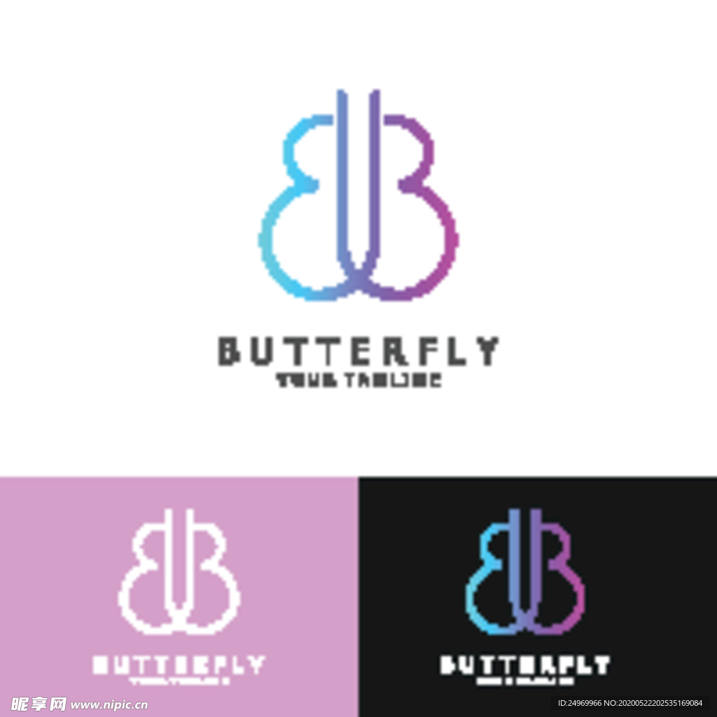 蝴蝶logo