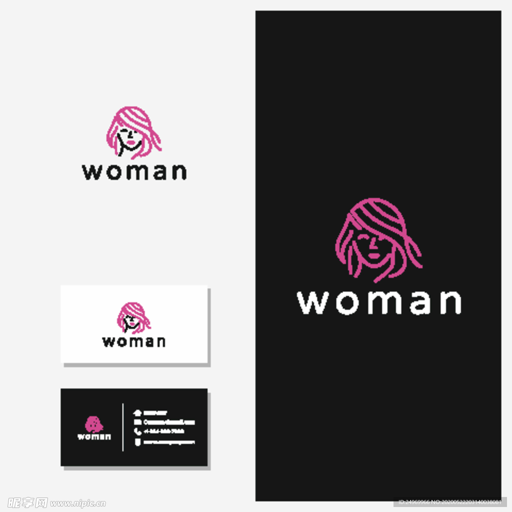 女性logo