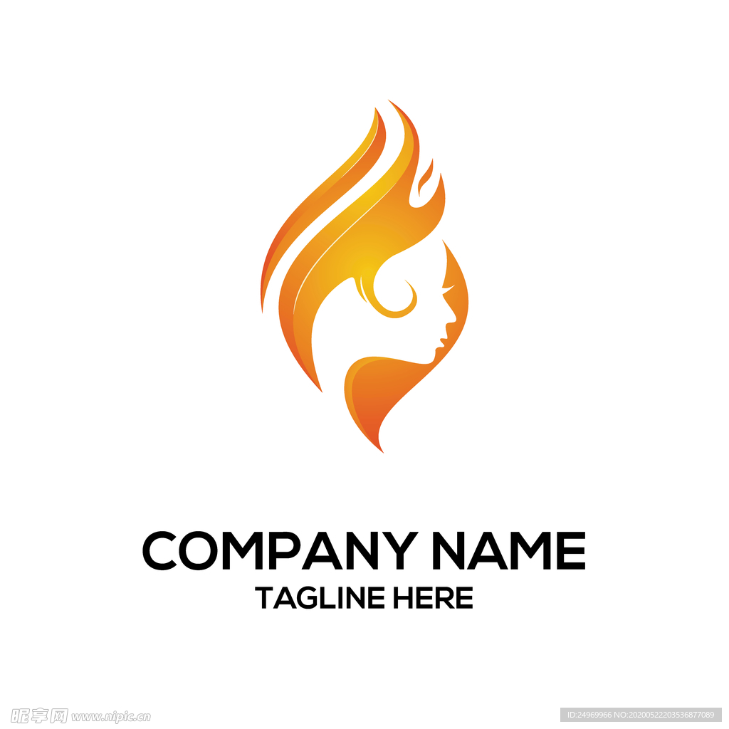 女性logo