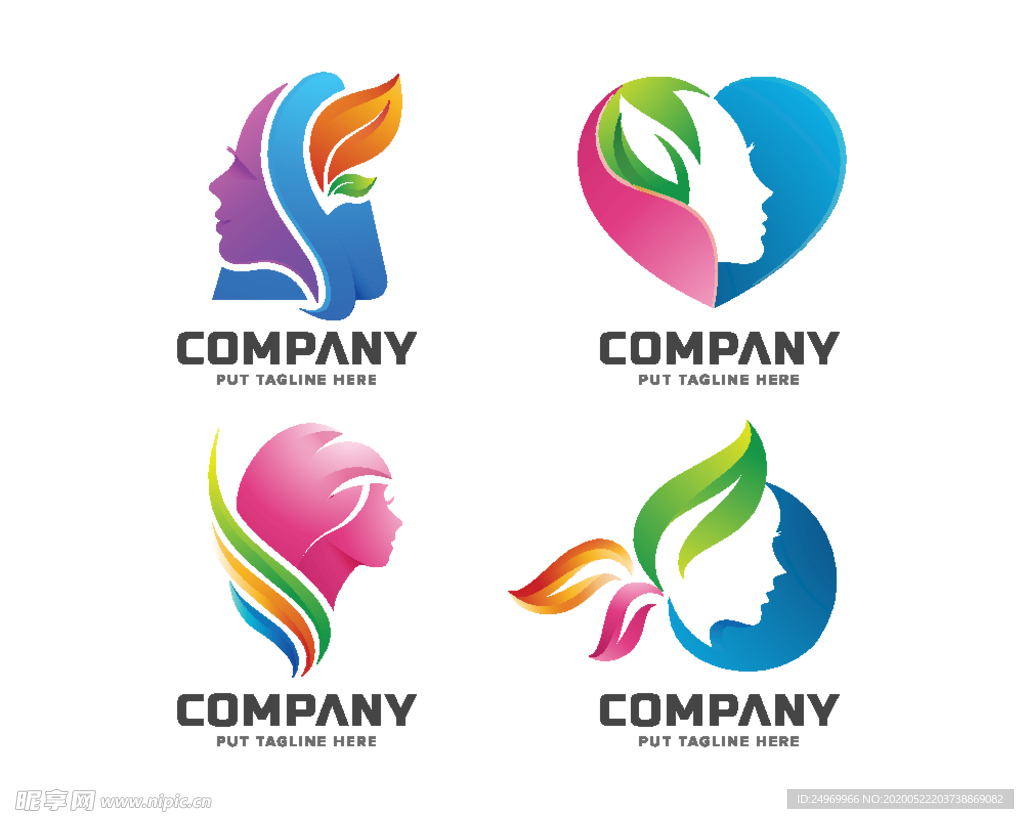 女性logo