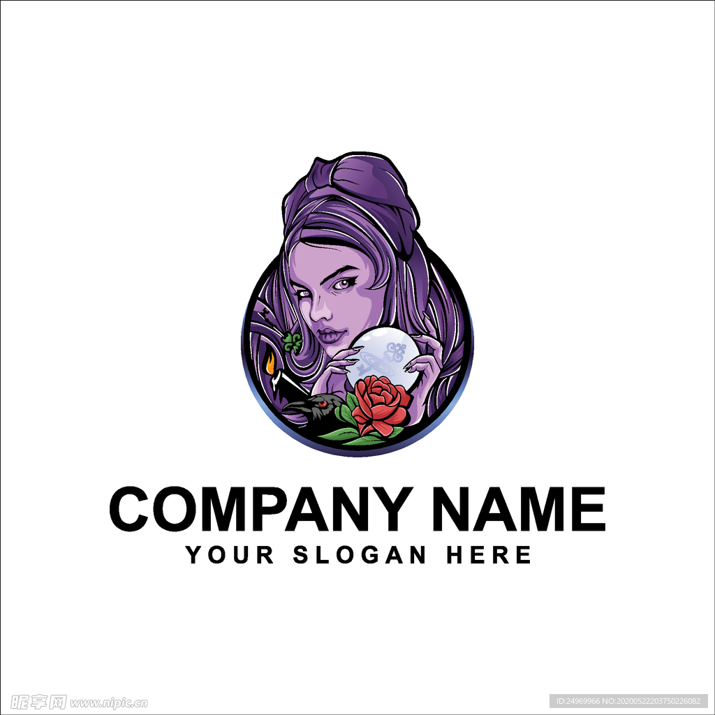 女性logo