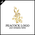孔雀logo