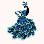 孔雀logo