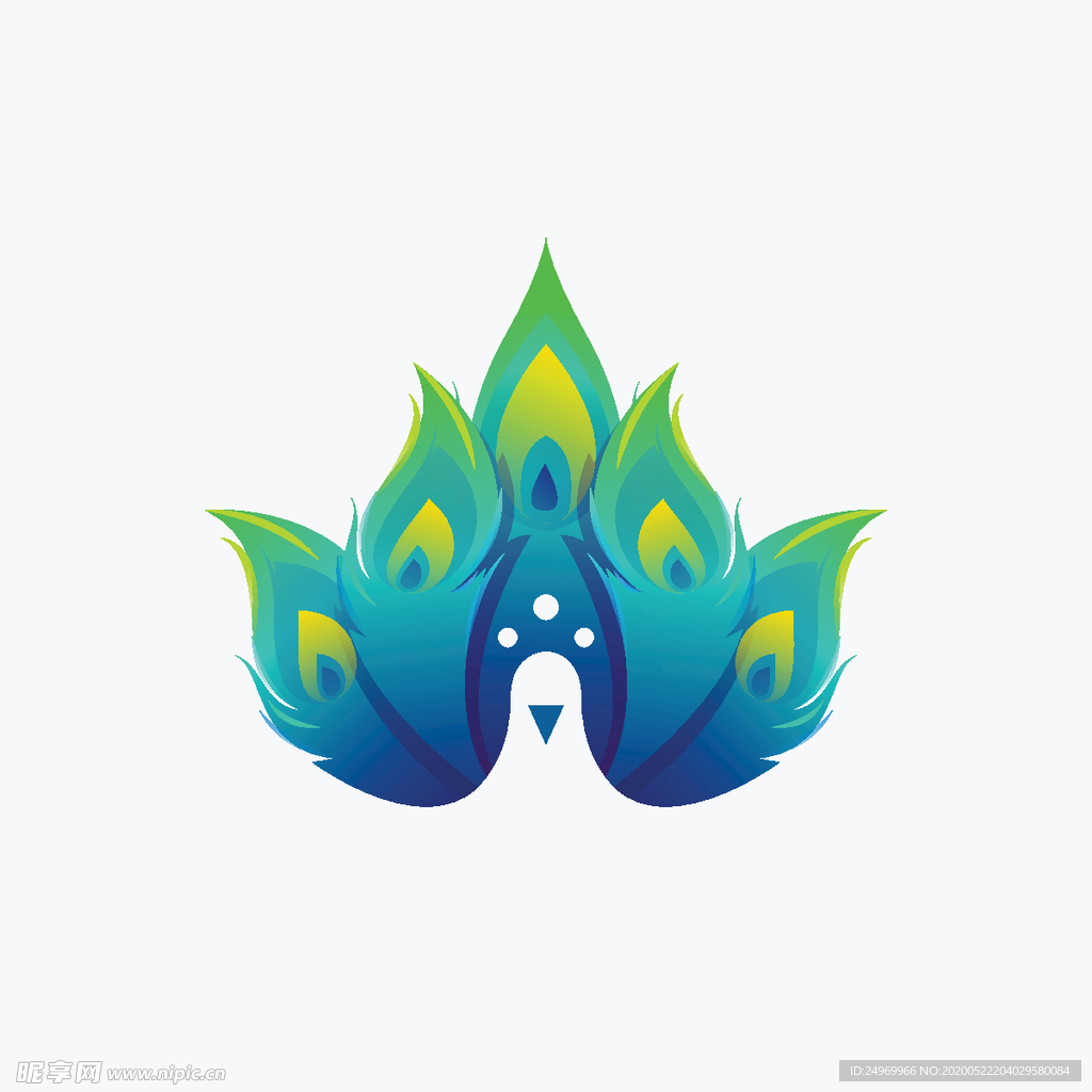 孔雀logo