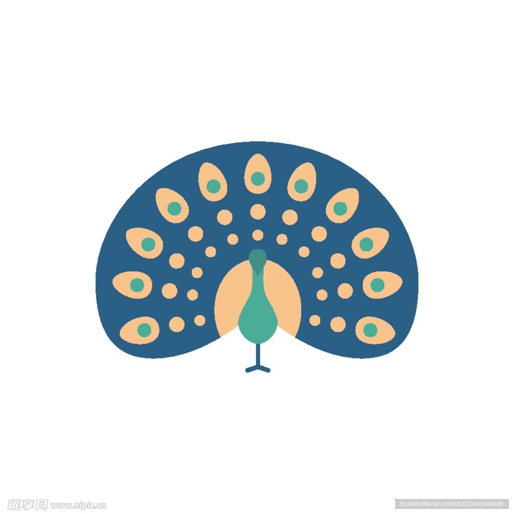 孔雀logo