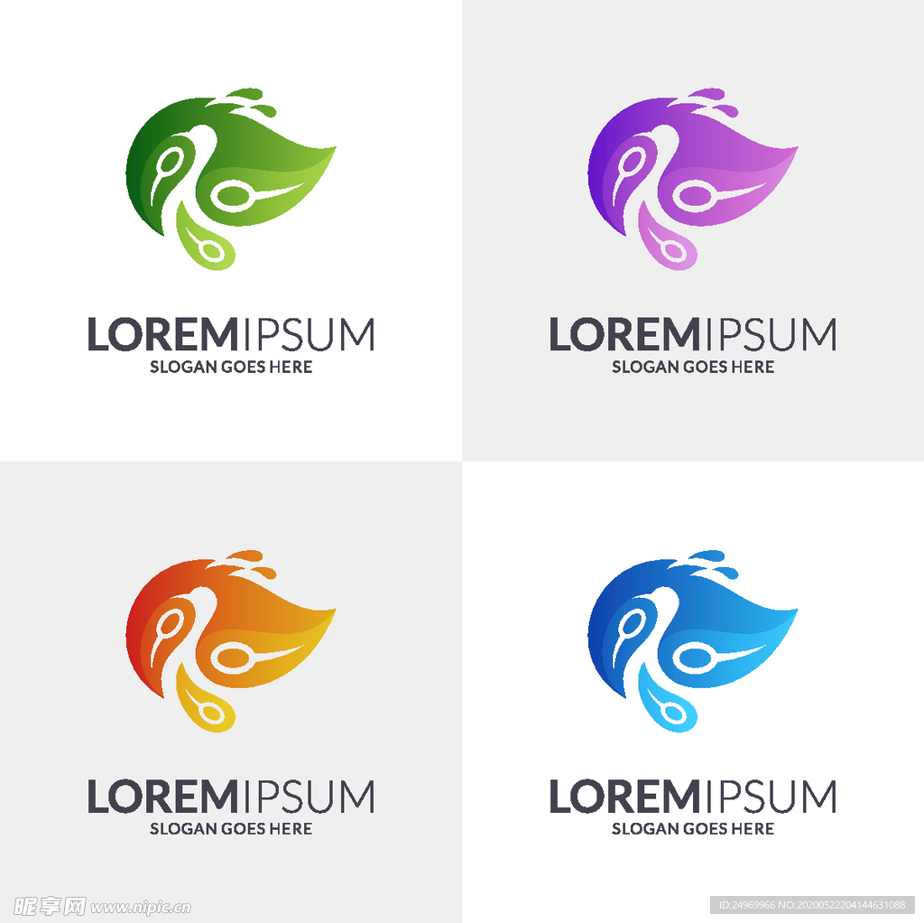孔雀logo